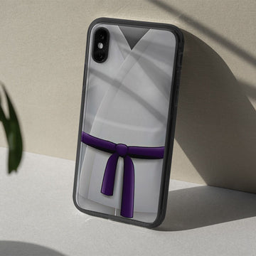 Gearhuman 3D Purple Karate Belt Phone Case