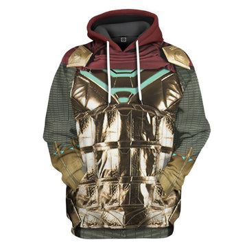 beck gear Gearhumans 3D Quentin Beck Mysterio Custom Hoodie Apparel