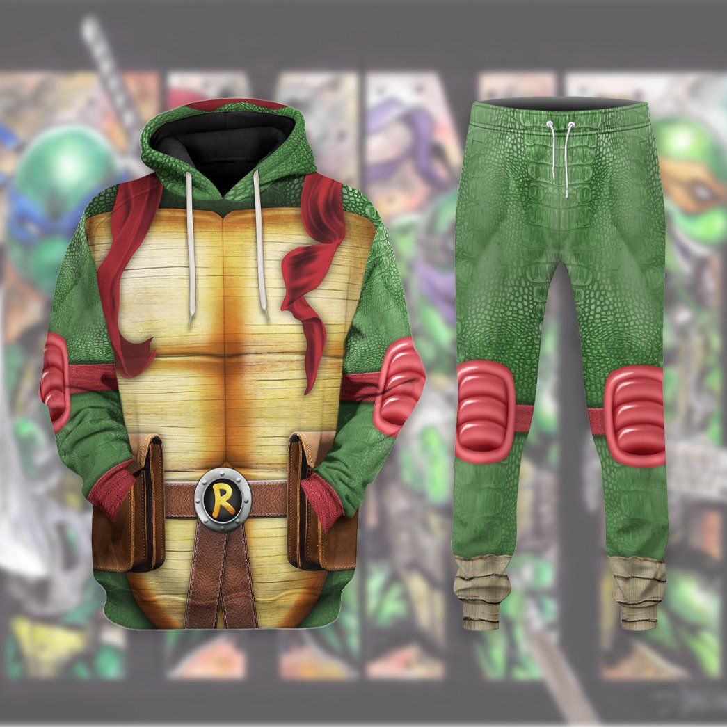 Gearhuman 3D Raphael Raph TMNT Cosplay Custom Sweatpants GV04012 Sweatpants 