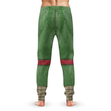 Gearhumans 3D Raphael Raph TMNT Cosplay Custom Sweatpants