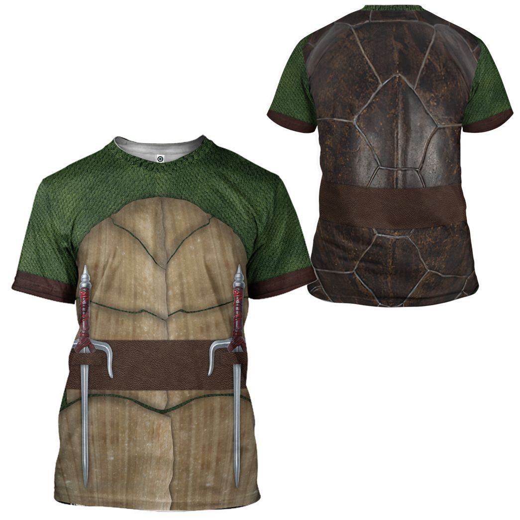 Gearhuman 3D Raphael Raph TMNT Cosplay Custom Tshirt Hoodie Apparel CV30115 3D Apparel T-Shirt S 