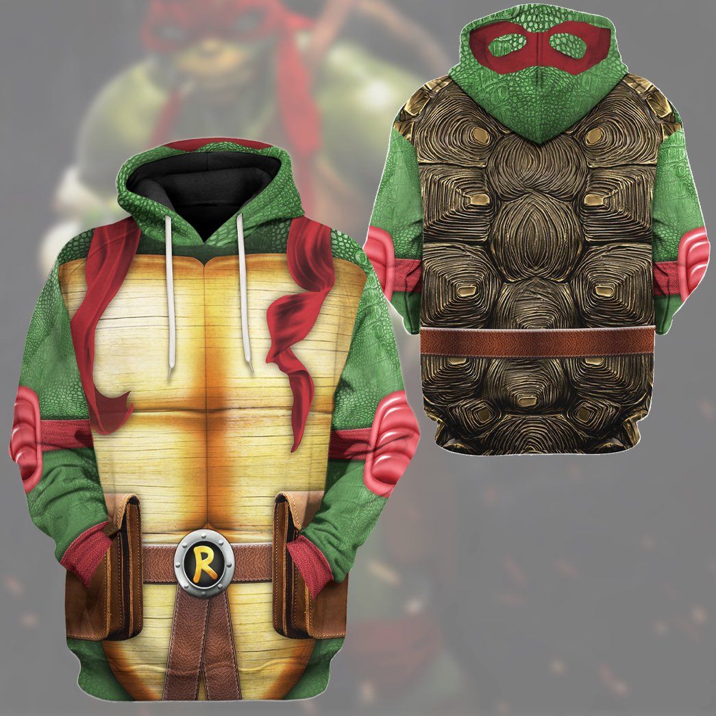 Teenage Mutant Ninja Turtles Hoodie TMNT 3D Printing Loose Breathable Long  Sleeve Clothes Personalized Fashion Trend