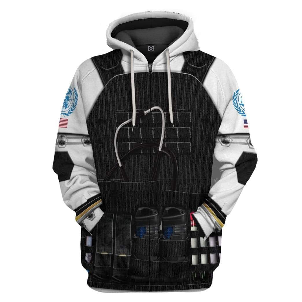 Gearhumans 3D Response Team Suit Custom Hoodie Apparel