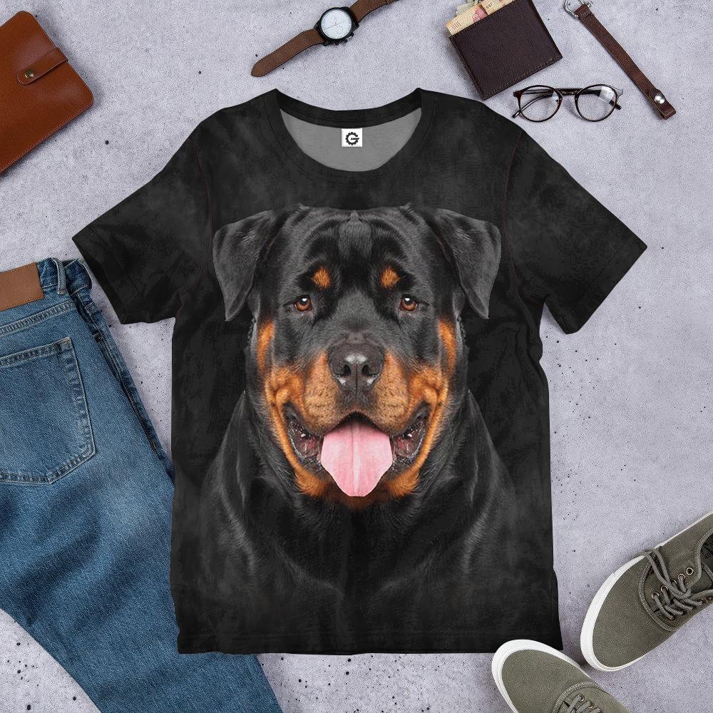 Gearhuman 3D Rottweiler Dog Tshirt Hoodie Apparel GV05037 3D Apparel