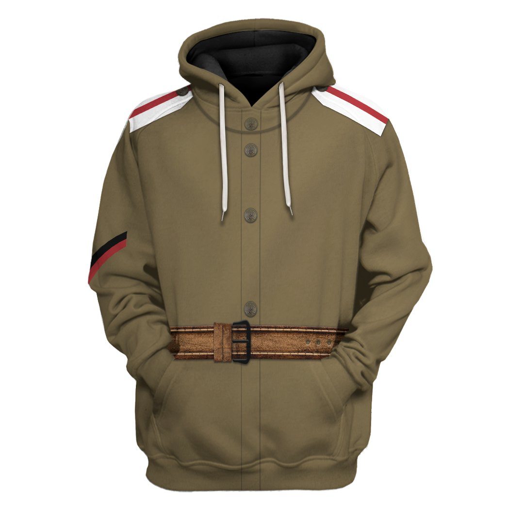 Gearhuman 3D Russian Soldier Uniform Tshirt Hoodie Apparel GK081211 3D Apparel Hoodie S 