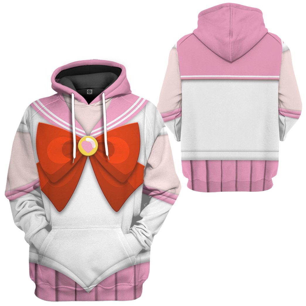 Gearhuman 3D Sailor Chibi Moon Custom Tshirt Hoodie Apparel CC311213 3D Apparel 