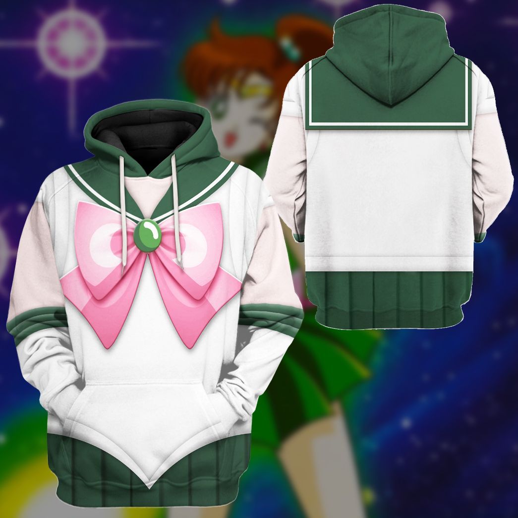 Gearhuman 3D Sailor Jupiter Custom Tshirt Hoodie Apparel CC15124 3D Apparel 