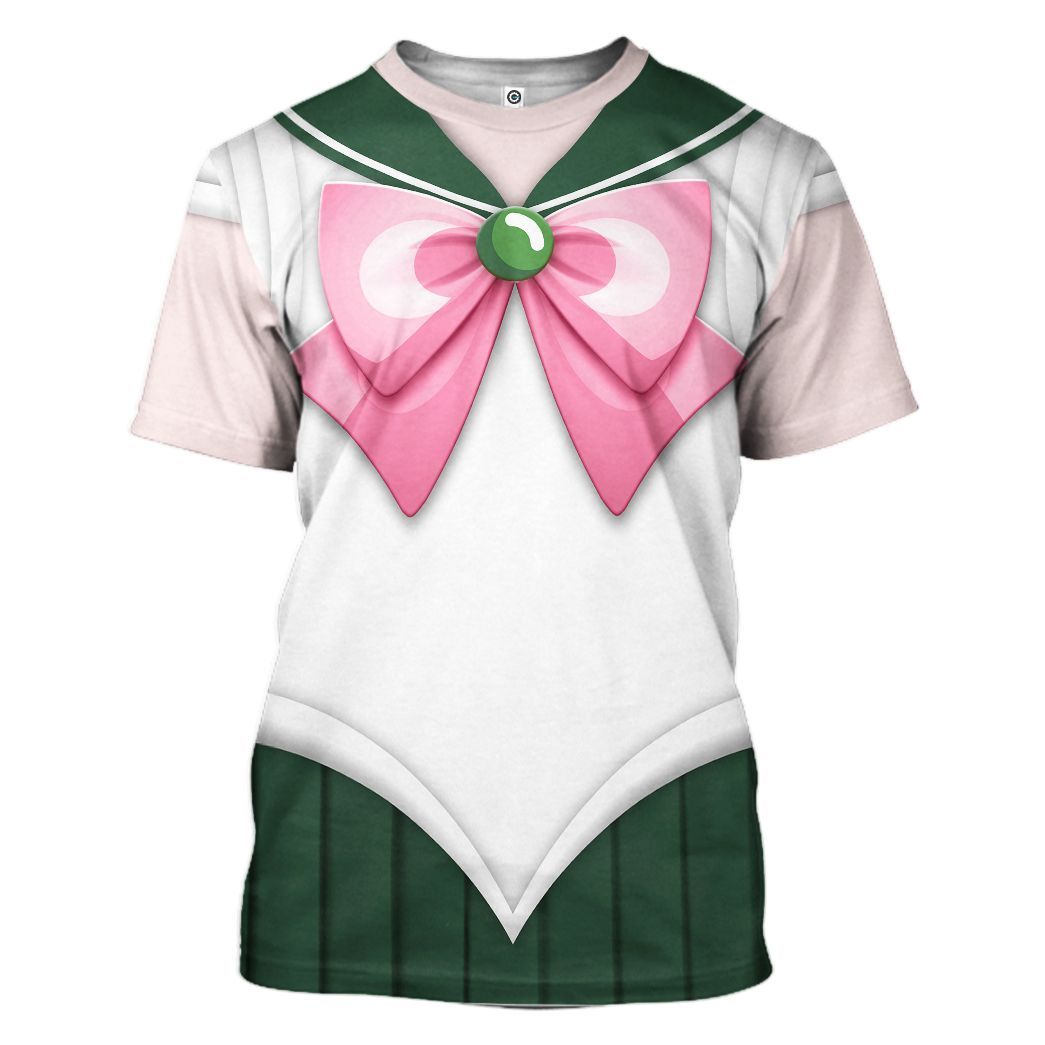 Gearhuman 3D Sailor Jupiter Custom Tshirt Hoodie Apparel CC15124 3D Apparel T-Shirt S 