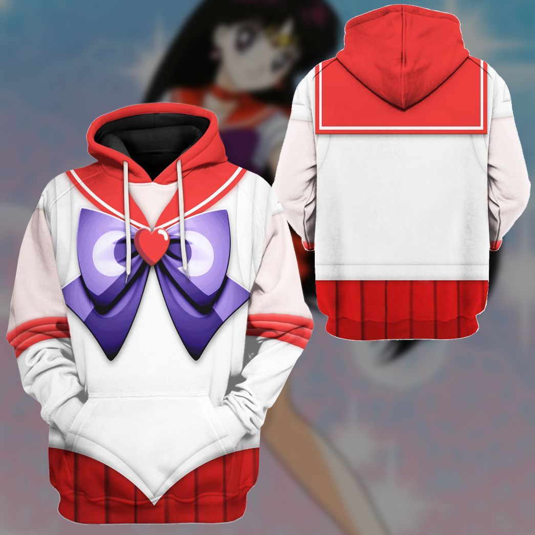 Gearhuman 3D Sailor Mars Custom Tshirt Hoodie Apparel CC15123 3D Apparel 