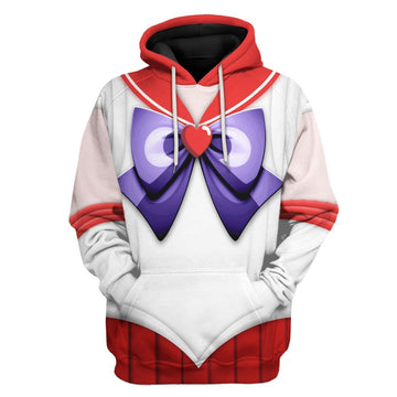 Gearhumans 3D Sailor Mars Custom Tshirt Hoodie Apparel