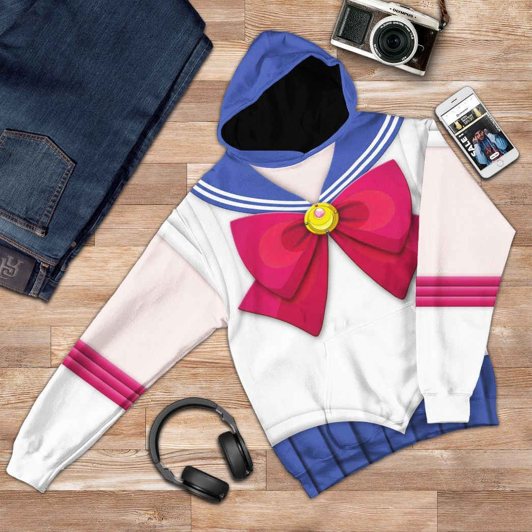 Gearhuman 3D Sailor Moon Custom Tshirt Hoodie Apparel CC15121 3D Apparel 