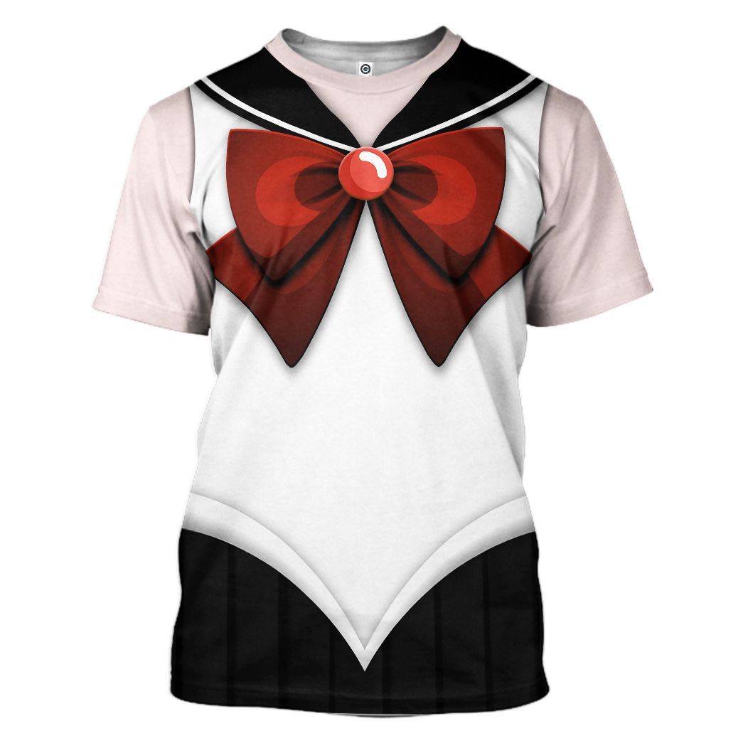 Gearhuman 3D Sailor Pluto Custom Tshirt Hoodie Apparel CC15126 3D Apparel T-Shirt S 