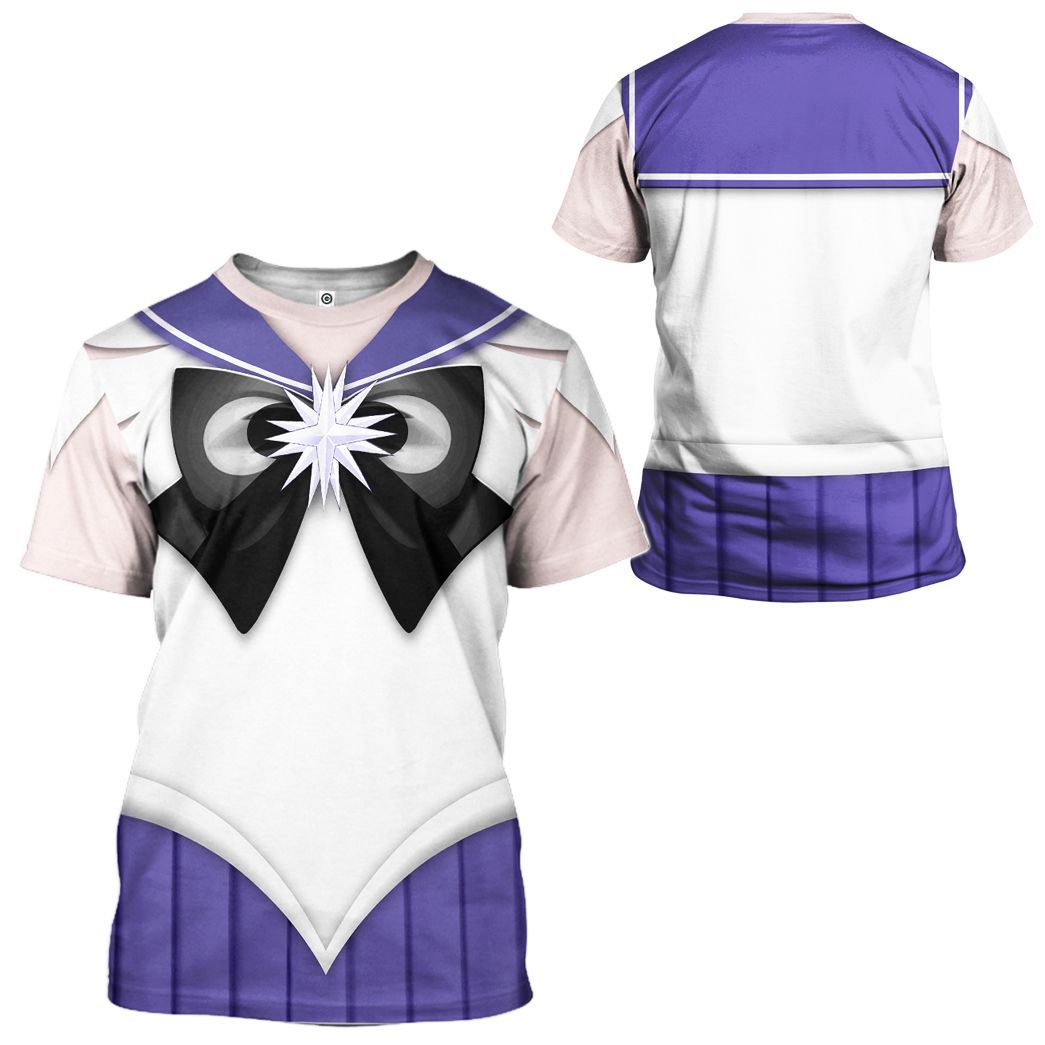 Gearhuman 3D Sailor Saturn Custom Tshirt Hoodie Apparel CC15129 3D Apparel 