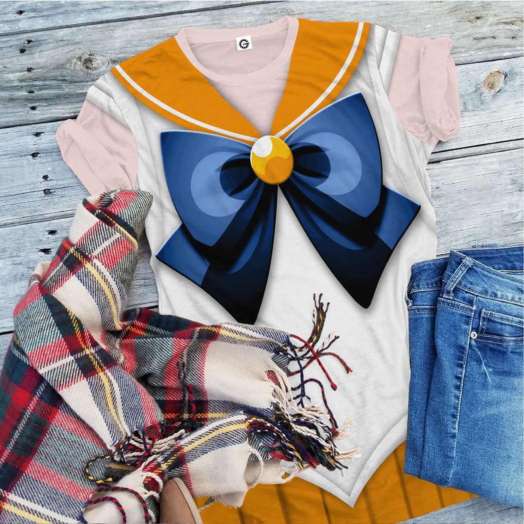 Gearhuman 3D Sailor Venus Custom Tshirt Hoodie Apparel CC15125 3D Apparel 