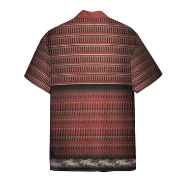 Gearhumans 3D Samurai Custom Short Sleeve Shirt