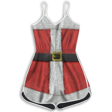Gearhumans 3D Santa Claus Costume Custom Rompers