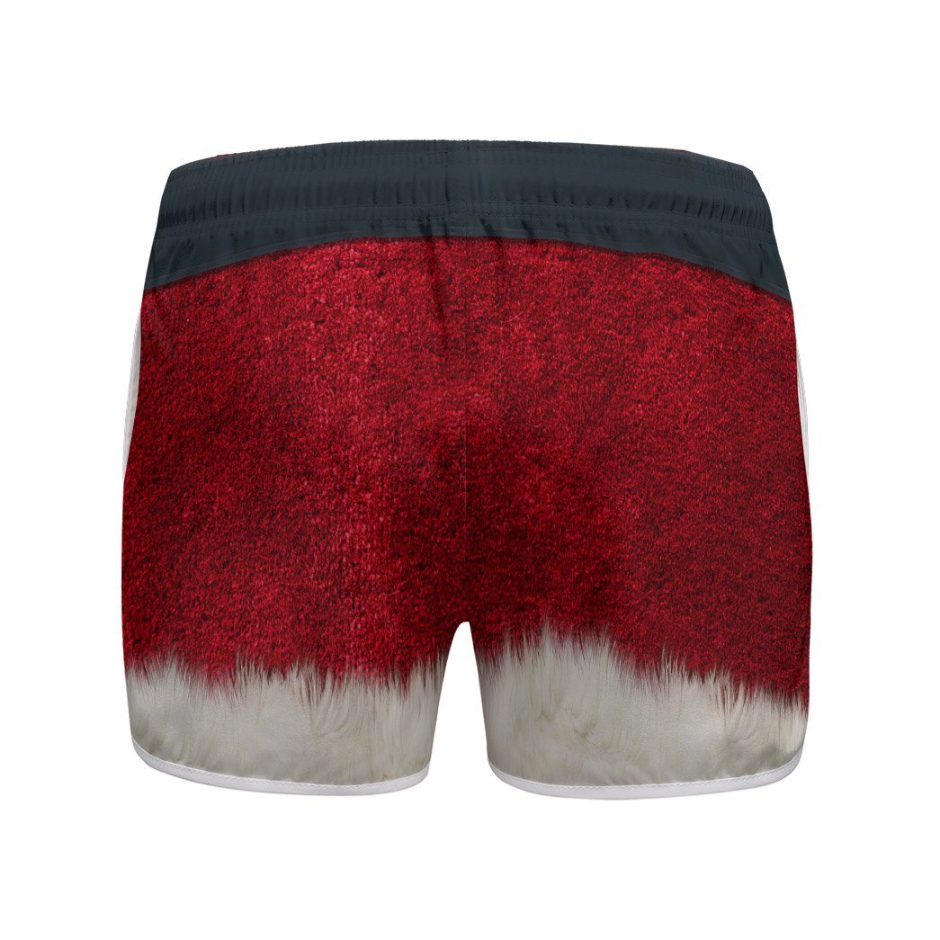 Gearhuman 3D Santa Claus Custom Women Shorts GW121010 Women Shorts 