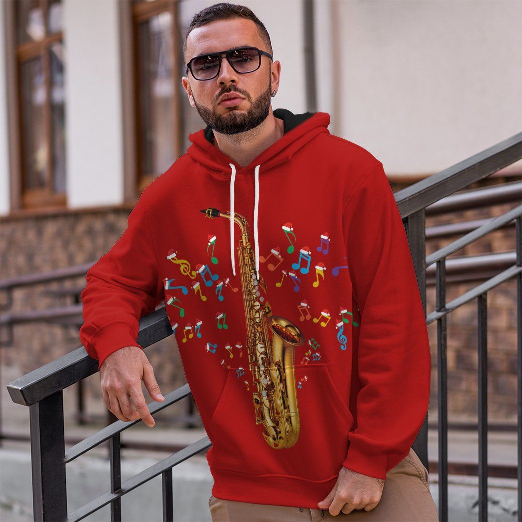 Gearhuman 3D Saxophone Custom Tshirt Apparel GX03115 3D Apparel 