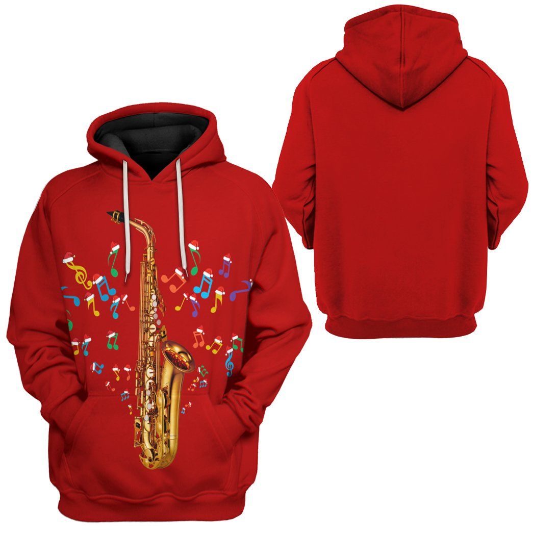 Gearhuman 3D Saxophone Custom Tshirt Apparel GX03115 3D Apparel 