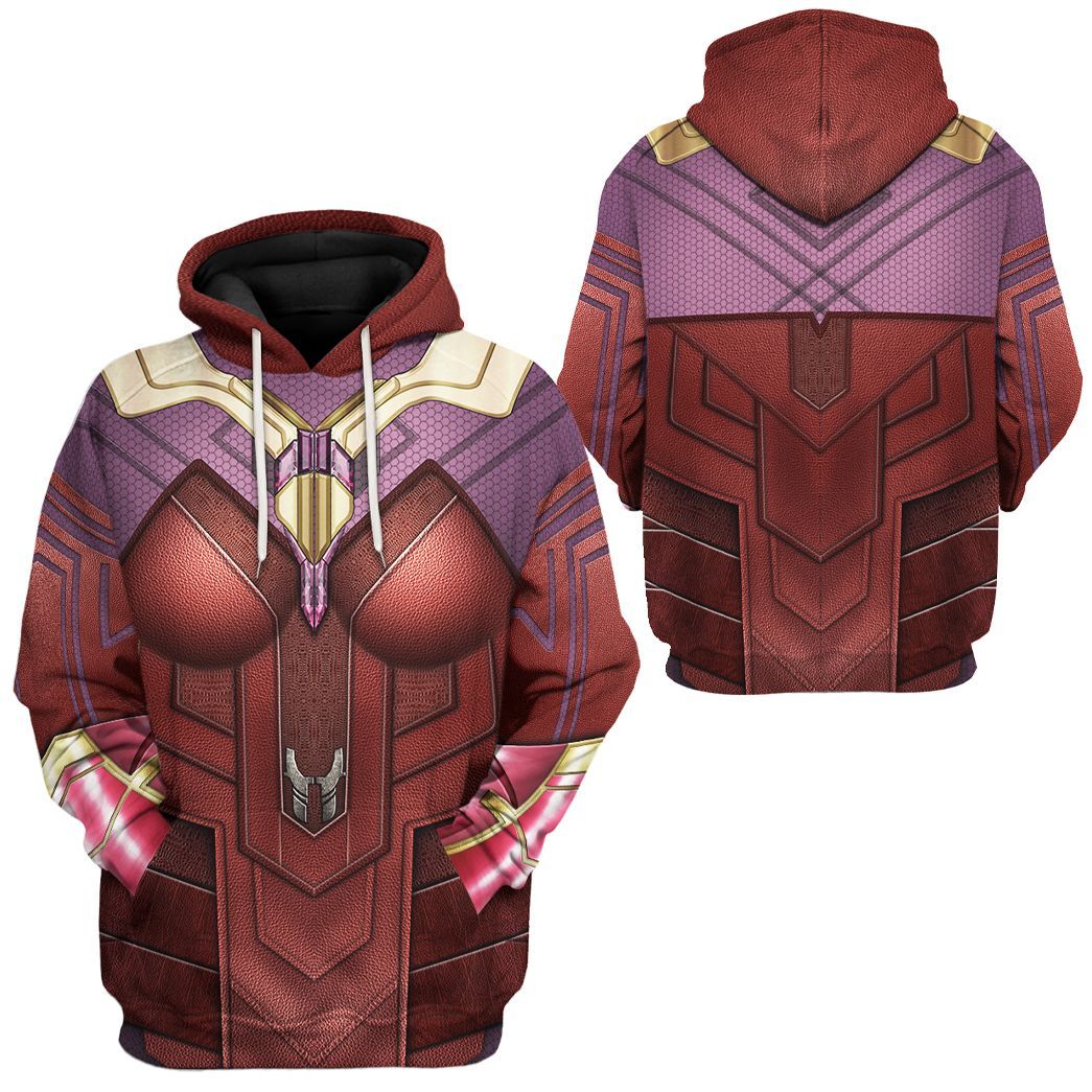 Gearhuman 3D Scarlet Witch Costume Custom Tshirt Hoodie Apparel CW17121 3D Apparel 