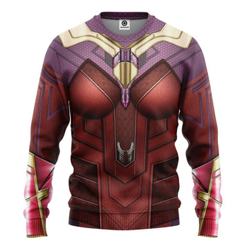 Gearhumans 3D Scarlet Witch Costume Custom Tshirt Hoodie Apparel