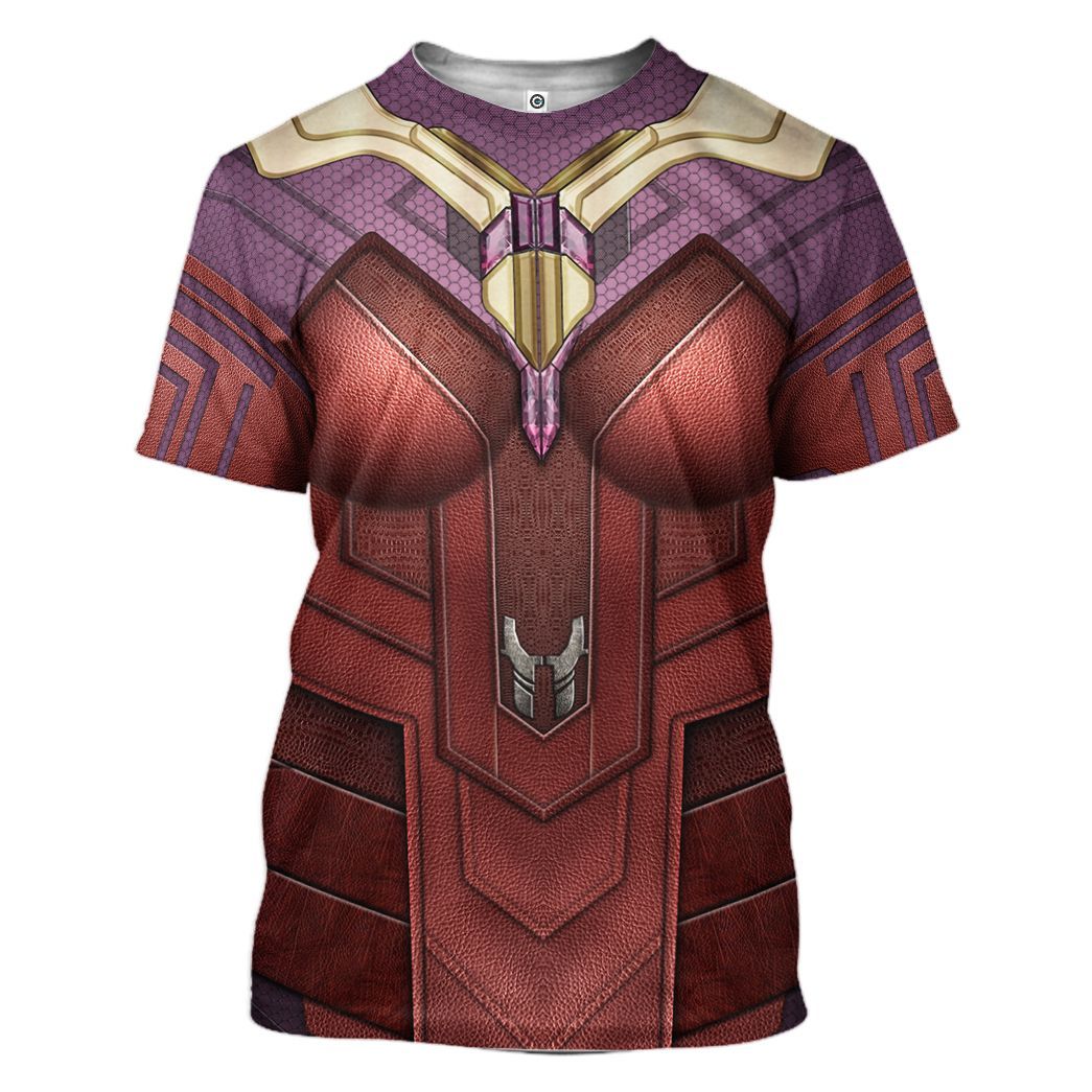 Gearhuman 3D Scarlet Witch Costume Custom Tshirt Hoodie Apparel CW17121 3D Apparel T-Shirt S 
