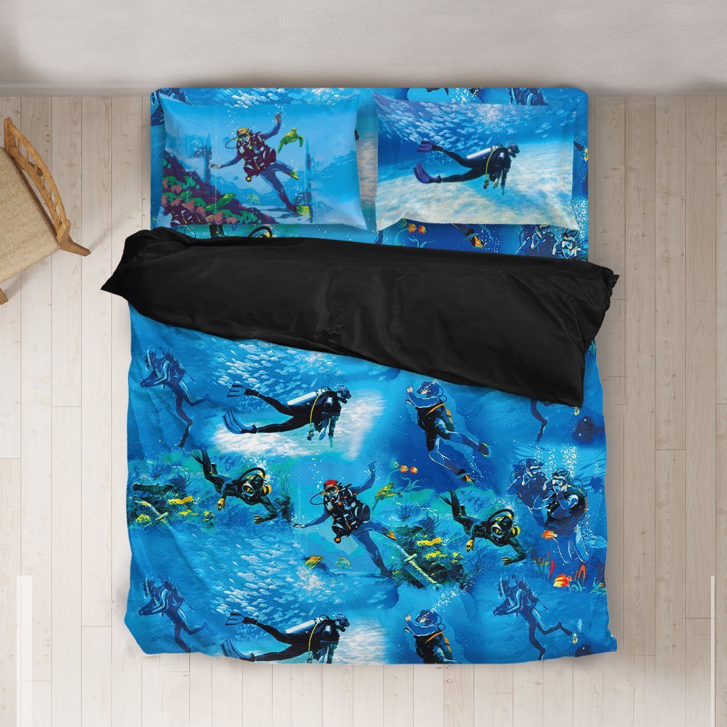 Gearhumans 3D Scuba Diving Full Print Leggings