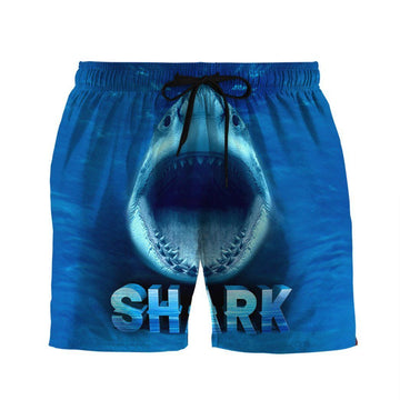 Gearhuman 3D Shark Beach Short ZZ0206211 Men Shorts S 