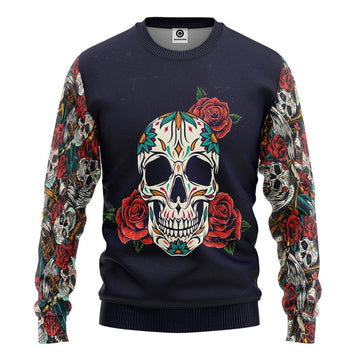 Gearhumans 3D Skull Custom Tshirt Hoodie Apparel