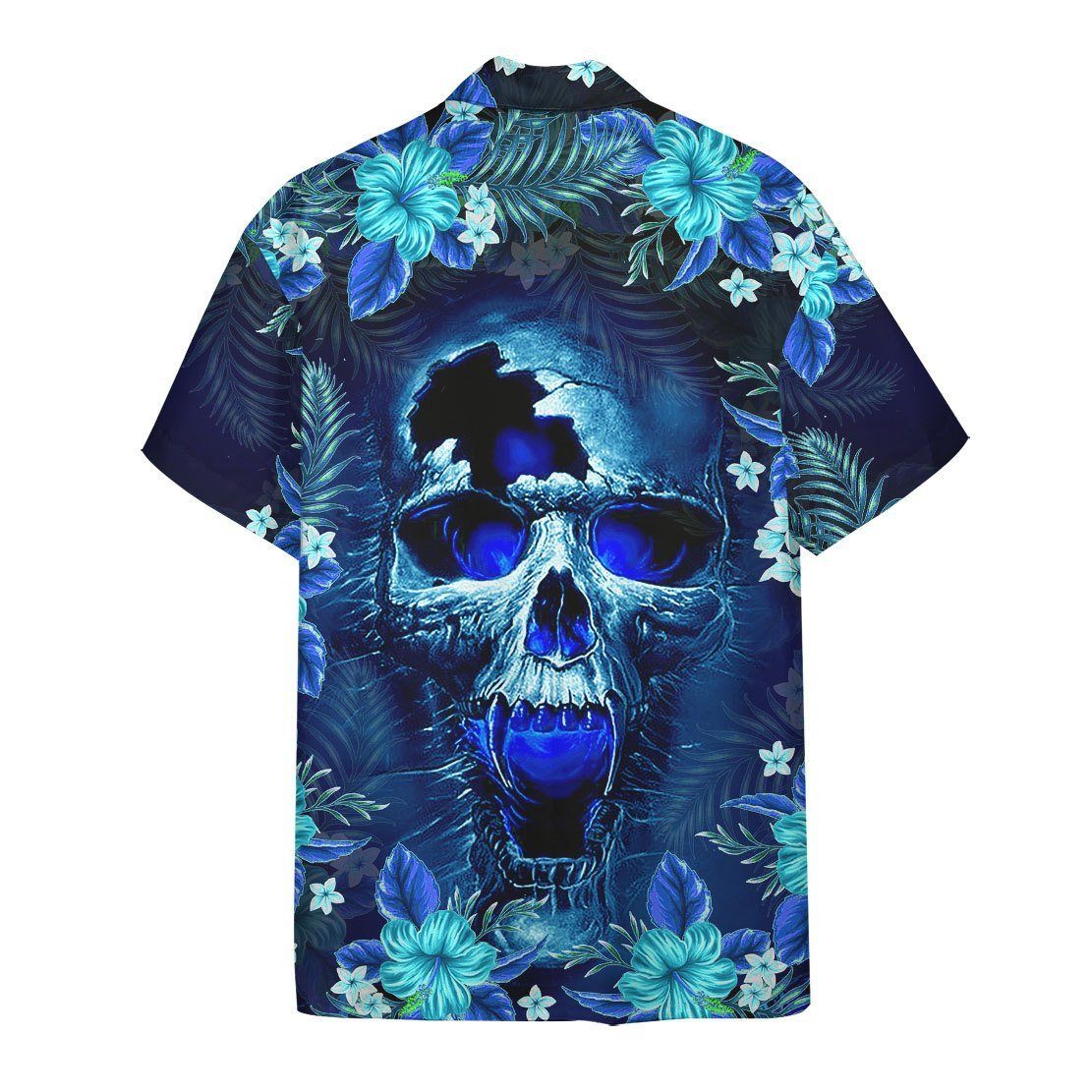 Gearhuman 3D Skull Hawaii Shirt ZZ1006211 Hawai Shirt 