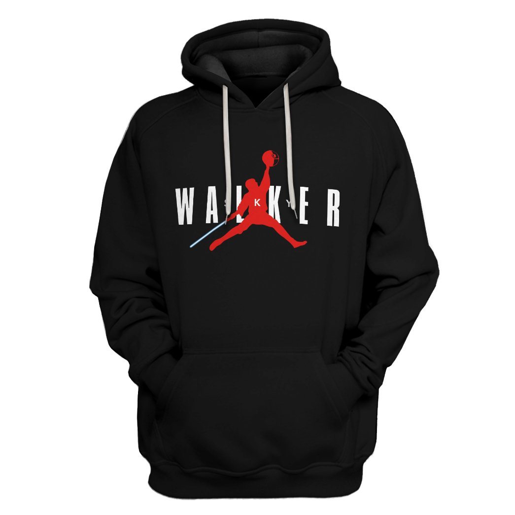 Gearhuman 3D Sky Walker Custom Hoodie Apparel GN26085 3D Custom Fleece Hoodies Hoodie S 