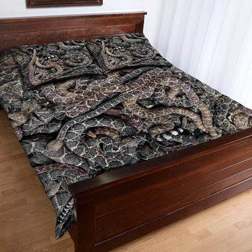 ON-Gearhumans 3D Snake Custom Quilt Set