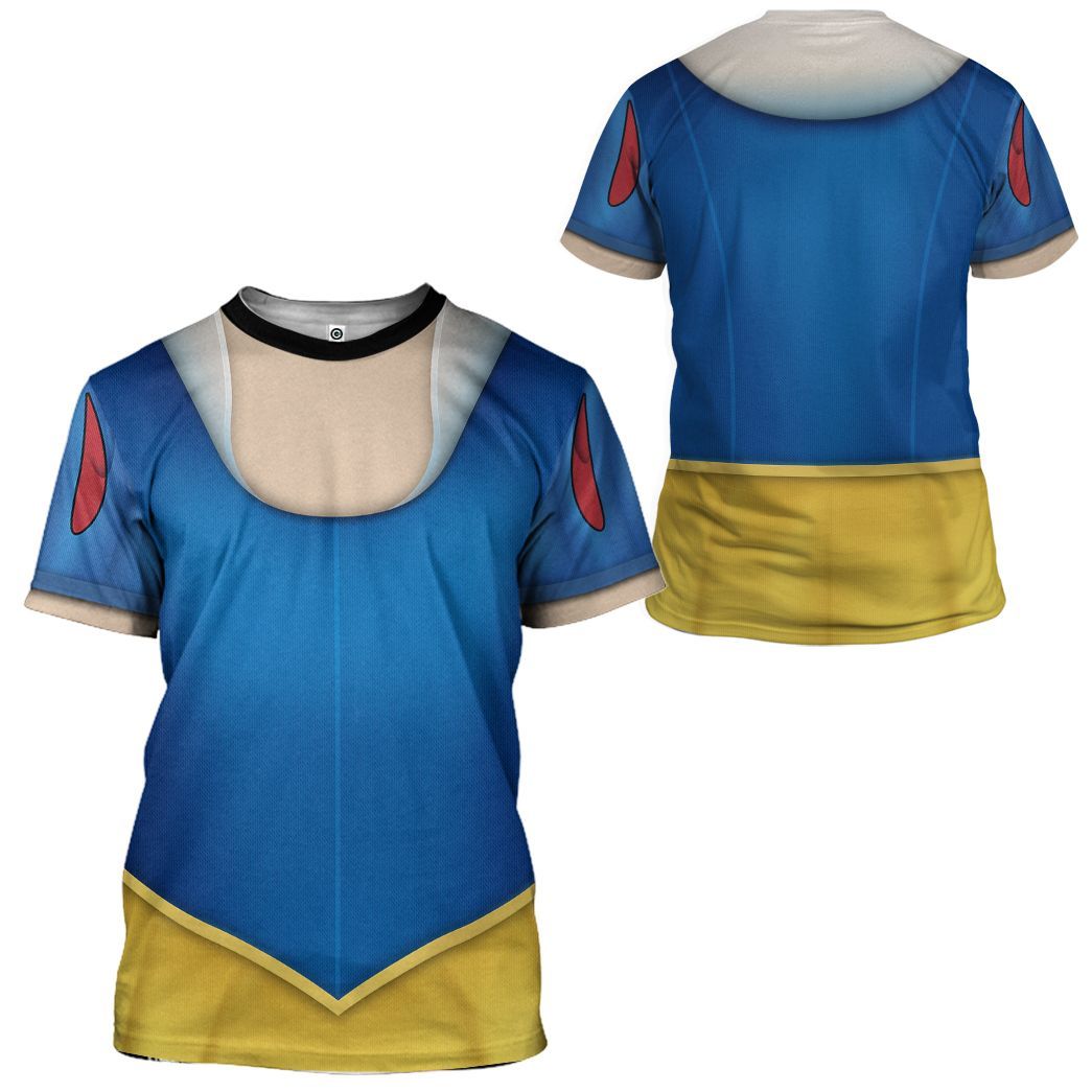 Gearhuman 3D Snow White Custom Tshirt Hoodie Appreal CC24117 3D Apparel 