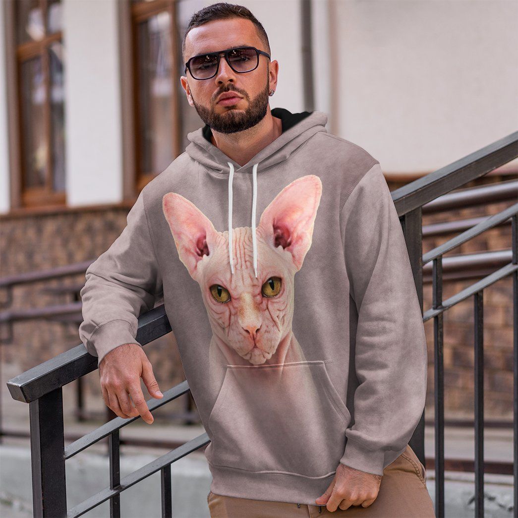 Sphynx Cat Shirt-Gucci Cat T-shirt · YESWARMG