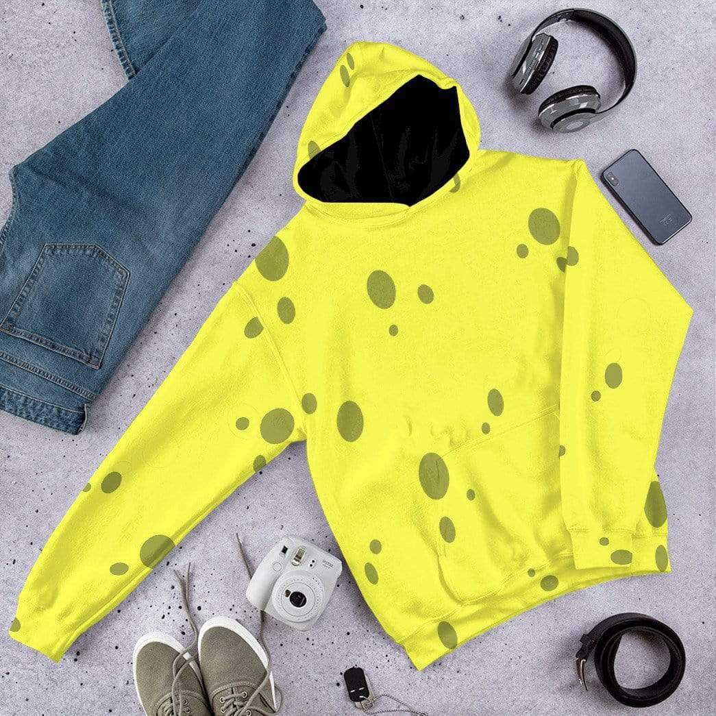 Gearhuman 3D SpongeBob Set Custom Hoodie Apparel GV310717 3D Custom Fleece Hoodies 