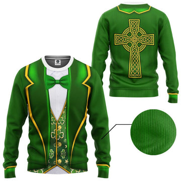 Gearhumans 3D St Patrick Costume Custom Tshirt Hoodie Apparel