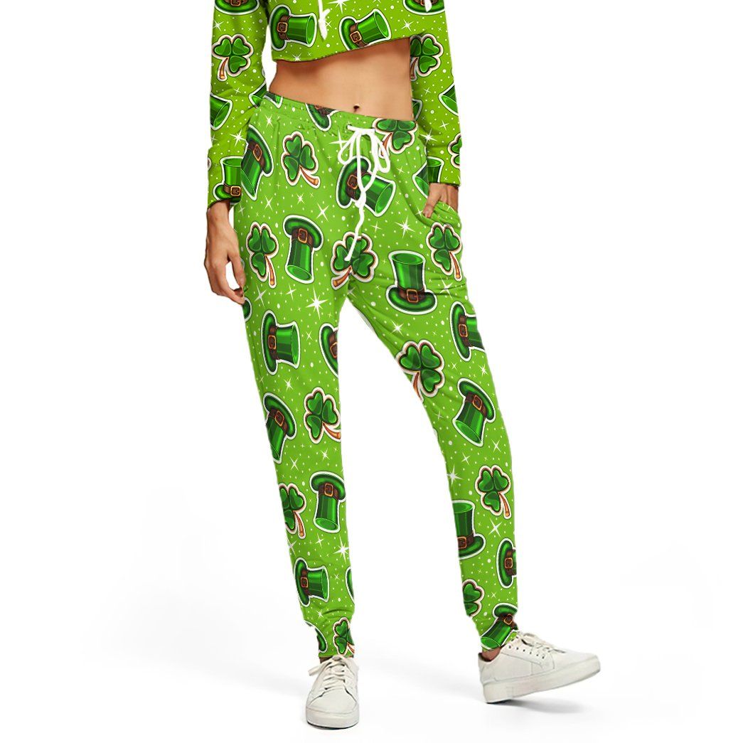 Gearhuman 3D St Patrick Pattern Custom Sweatpants GB220228 Sweatpants Sweatpants S