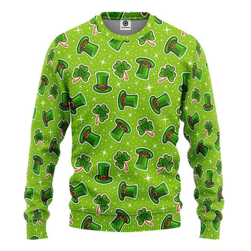 Gearhumans 3D St Patrick Pattern Tshirt Hoodie Apparel