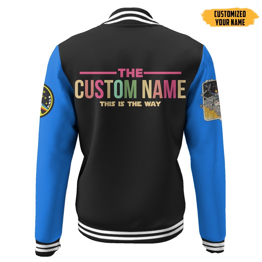 асока тано 3d Gearhumans 3D S.W Ahsoka Tano Custom Name Baseball Jacket