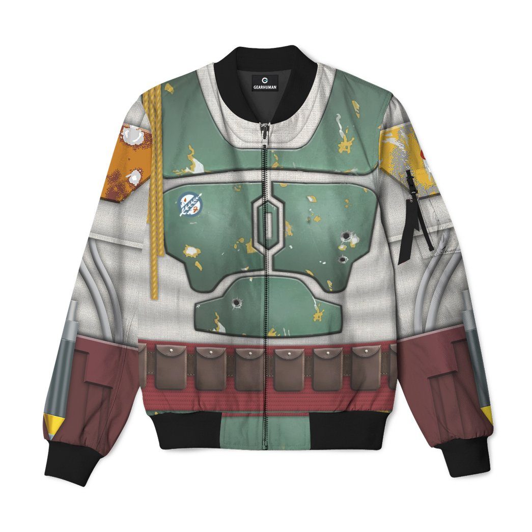 Gearhuman 3D Star Wars Boba Fett Bomber GB050112 Bomber Jacket Bomber S 