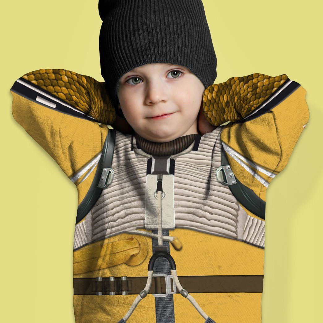 Gearhuman 3D Star Wars Bossk Tshirt Hoodie Apparel Kids GB05016 Kid 3D Apparel 