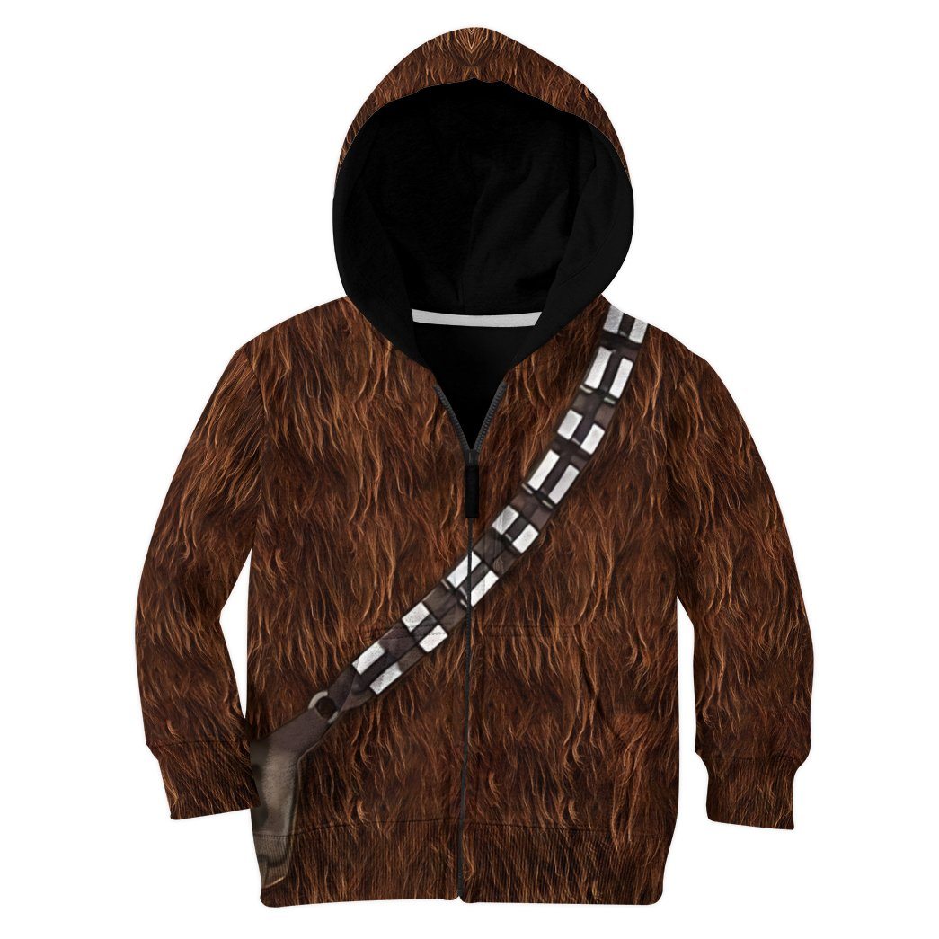 Gearhumans 3D Star Wars ChewBacca Set Custom Tshirt Hoodie Apparel