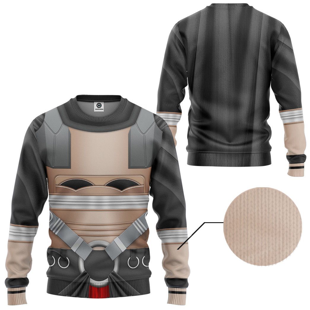 Gearhuman 3D Star Wars Darth Raven Cosplay Custom Tshirt Hoodie Apparel GK160117 3D Apparel Long Sleeve S