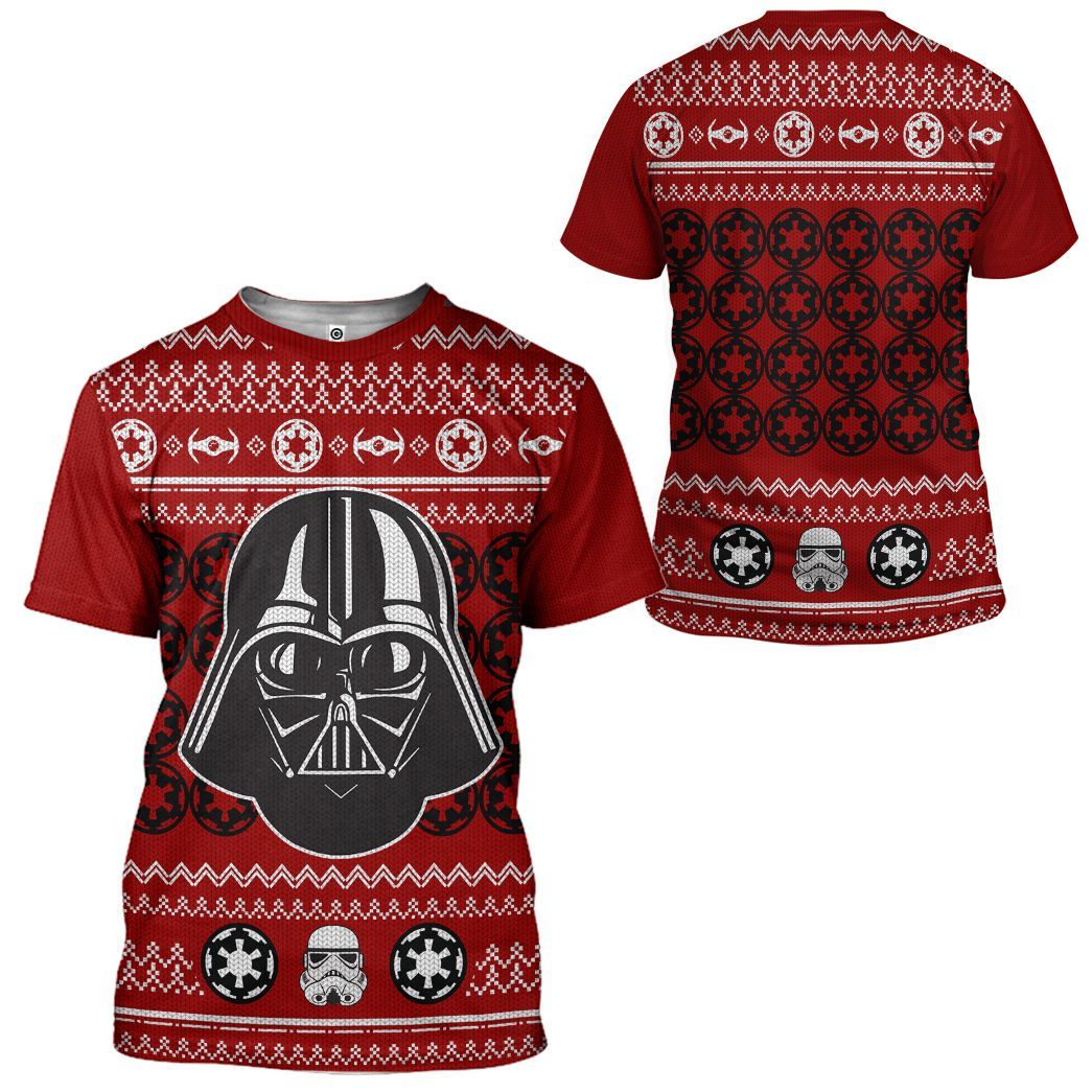 Gearhuman 3D Star Wars Darth Vader Custom Tshirt Hoodie Apparel CW26116 3D Apparel 