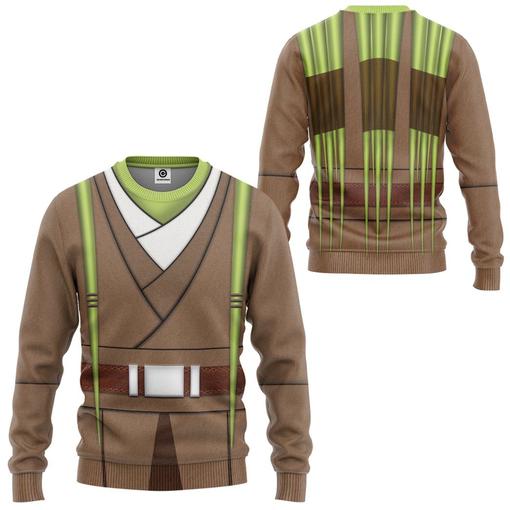Gearhuman 3D Star Wars Fisto Cosplay Custom Tshirt Hoodie Apparel GK12013 3D Apparel 