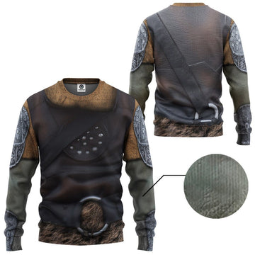Gearhumans 3D Star Wars Gamorrean Cosplay Custom Tshirt Hoodie Apparel
