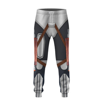 Gearhumans 3D Star Wars Jango Fett Costume Sweatpants