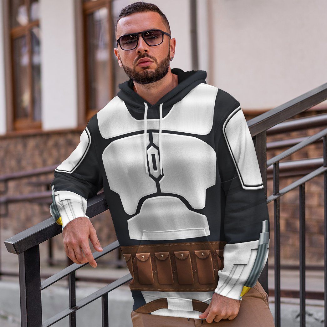 Star Wars The Mandalorian This Is The Way Mando Card Sweatshirt - BLUE Star Wars The Mandalorian This Is The Way Mando Card Sweatshirt - BLUE