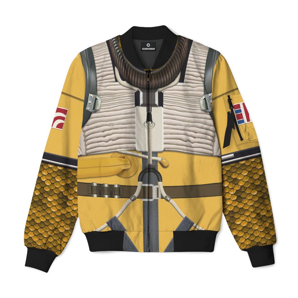 Gearhuman 3D Star Wars Rebel Pilot Bomber GB050111 Bomber Jacket Bomber S 