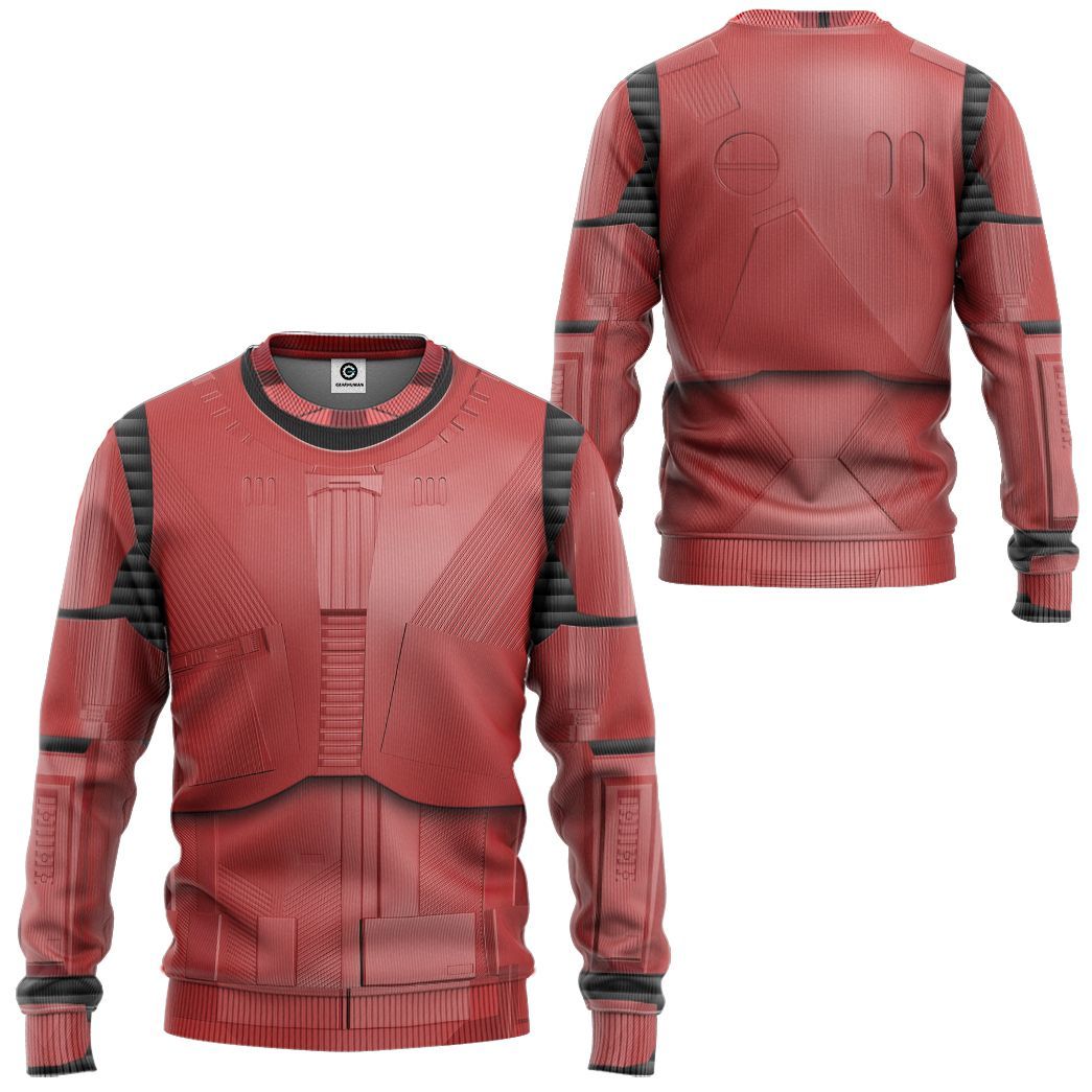 Gearhumans 3D Star Wars Sith Trooper Tshirt Hoodie Apparel